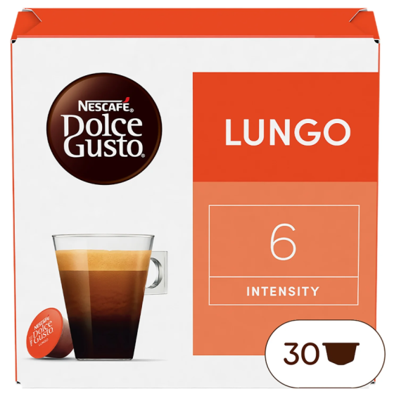 NESCAFE DOLCE GUSTO LUNGO X30 CAPSULES