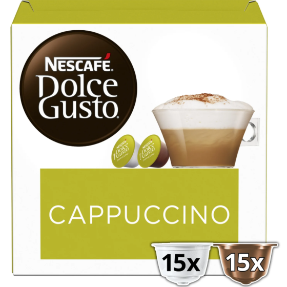 NESCAFE DOLCE GUSTO CAPPUCCINO X30 CAPSULES