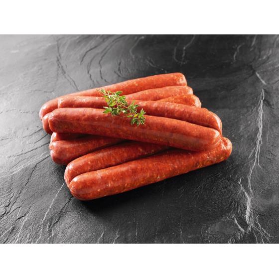 MERGUEZ DE BOEUF/MOUTON STANDARD SOUS ATMOSPHERE ELABORE EN FRANCE