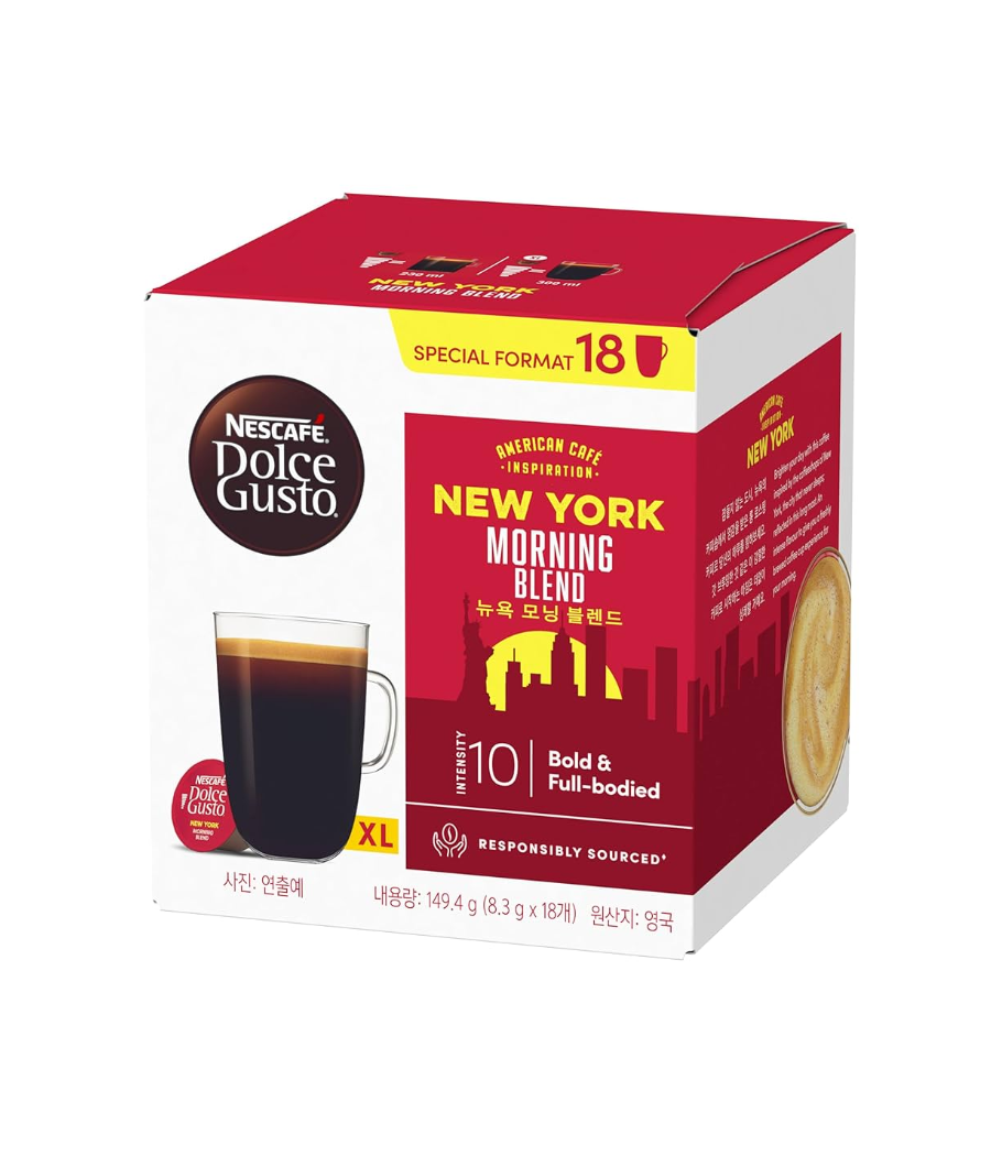 NESCAFE DOLCE GUSTO NEW YORK  X18 CAPSULES