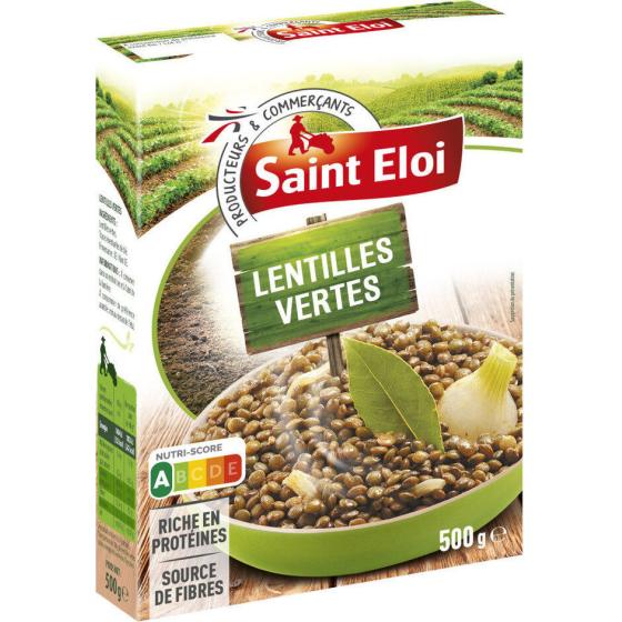 LENTILLES VERTES SAINT ELOI 500G