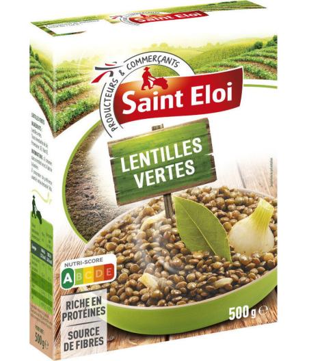 LENTILLES VERTES SAINT ELOI 500G