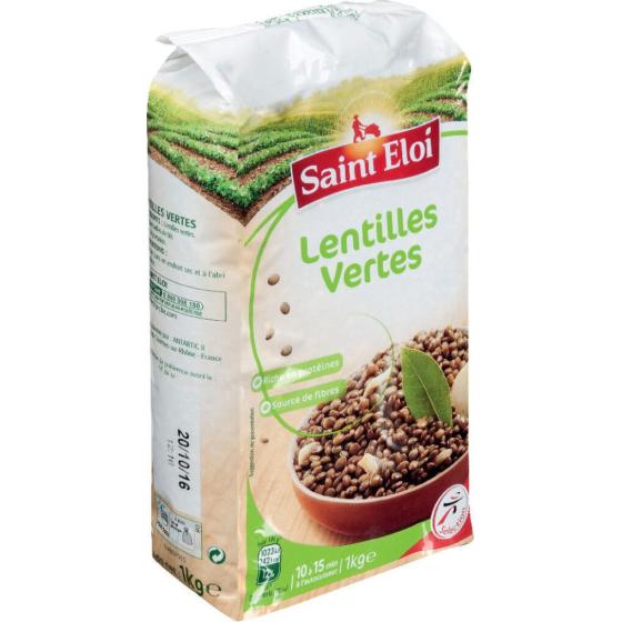 LENTILLES VERTES SAINT ELOI 7KG