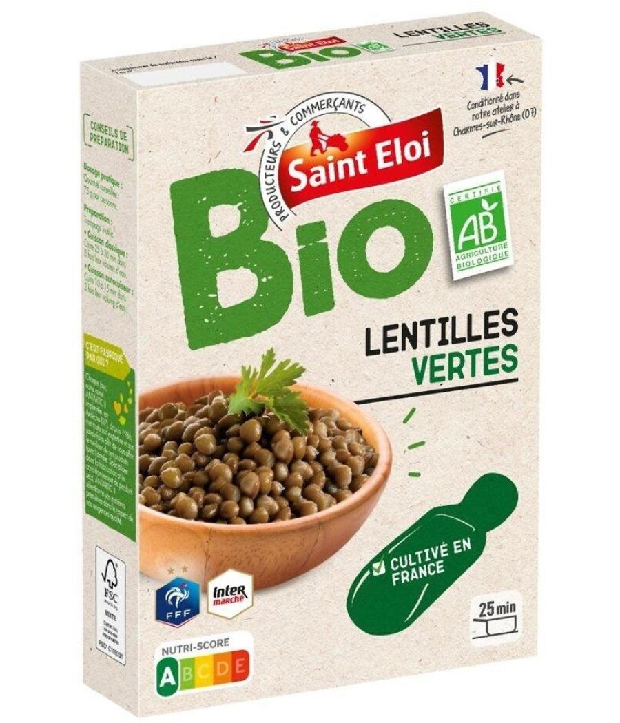 LENTILLES VERTES BIO SAINT ELOI 500G