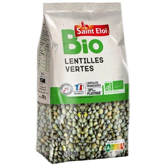 LENTILLE VERTE BIO SAINT ELOI 500G