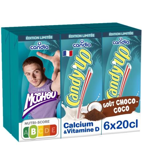 BOISSON LACTEE AU CHOCOLAT ET AU COCO 6X20CL
