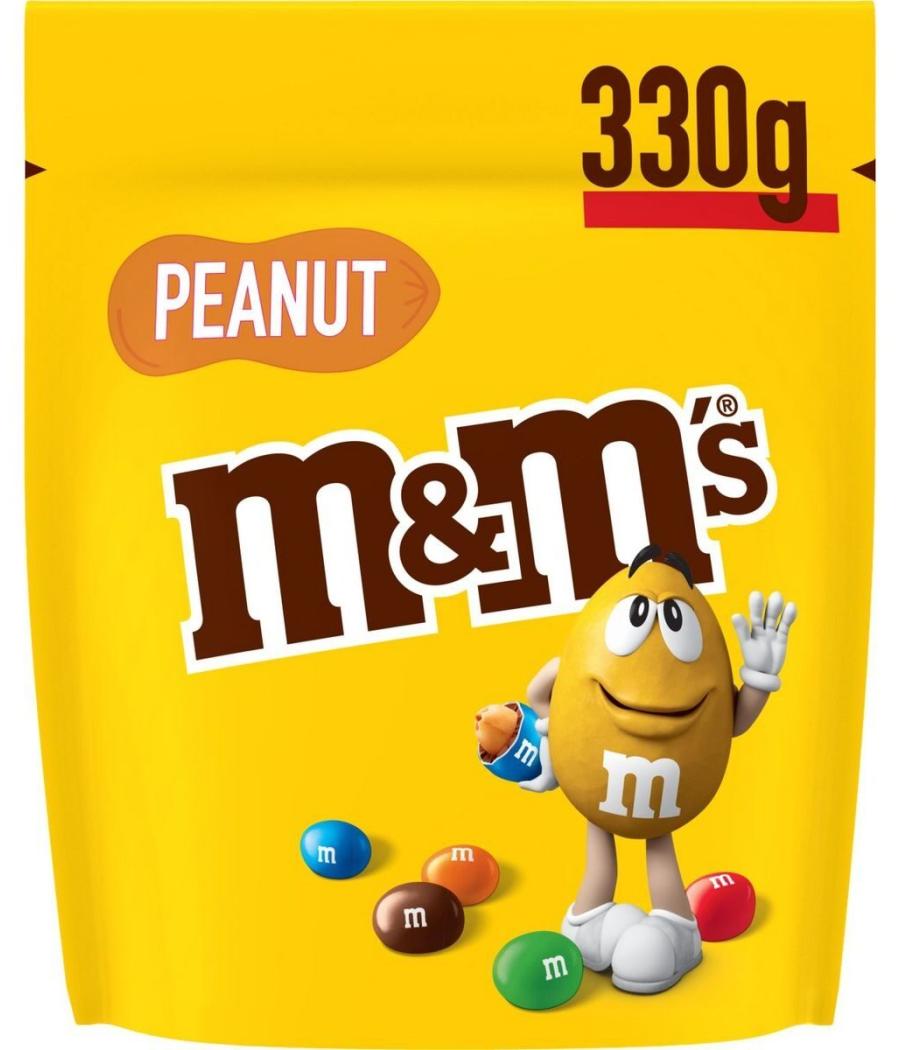BONBON CHOCOLAT AU LAIT CACAHUETE M&M'S 330G