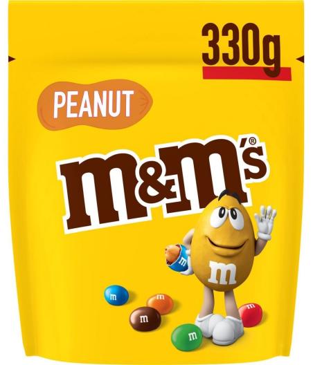 BONBON M&M'S PEANUT 330G