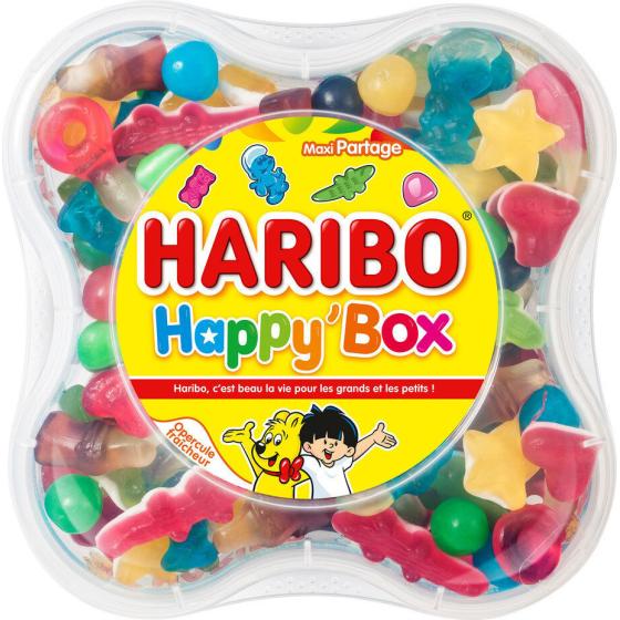 BONBON HAPPY BOX HARIBO 600G