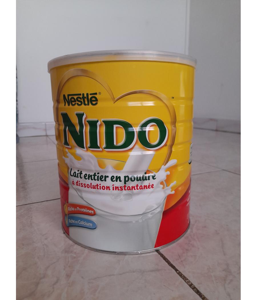 LAIT ENTIER EN POUDRE NIDO NESTLE 2,5 KG