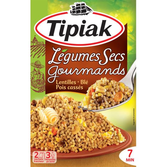 LEGUMES SECS GOURMANDS TIPIAK 330G