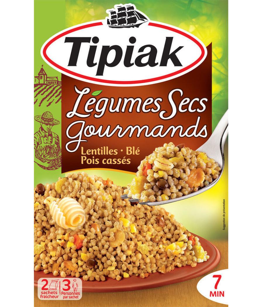 LEGUMES SECS GOURMANDS TIPIAK 330G