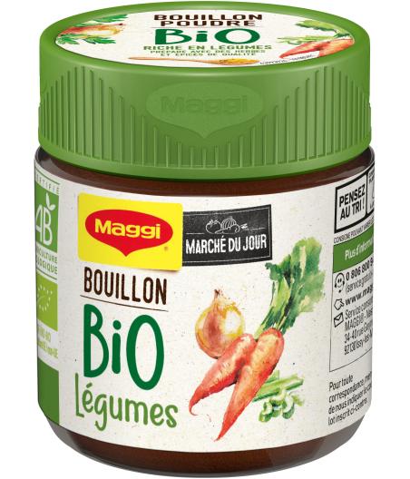 BOUILLON LEGUMES POUDRE BIO MAGGI 110G