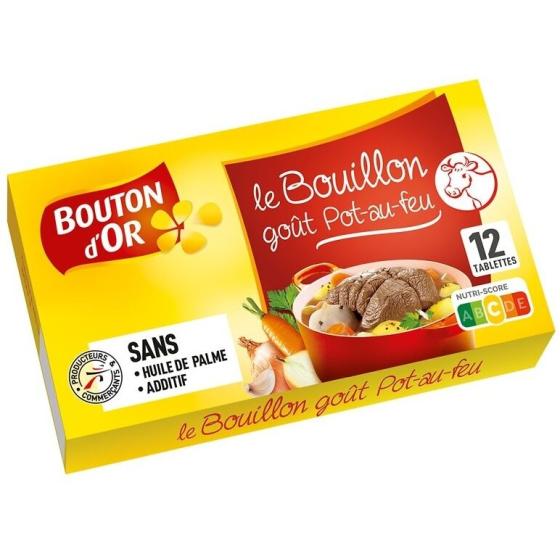 BOUILLON POT AU FEU MAGGI BOUTON D'OR 120G