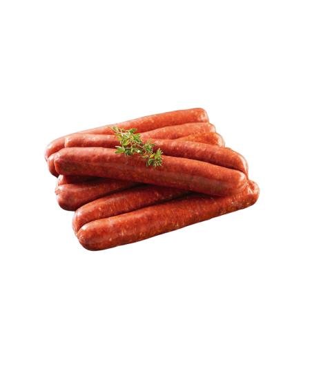MERGUEZ DE BUF/MOUTON HALAL POCHE SOUS VIDE ELABORE EN FRANCE