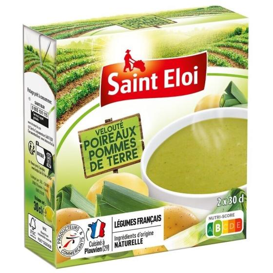 VELOUTE POIREAUX POMME DE TERRE SAINT ELOI 2X30CL