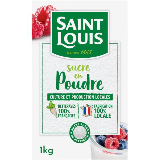 SUCRE EN POUDRE SAINT LOUIS 1KG