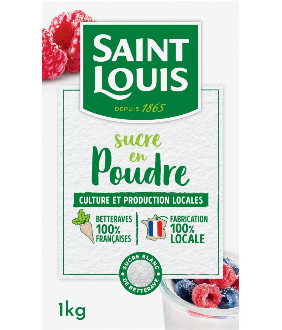 SUCRE EN POUDRE SAINT LOUIS 1KG