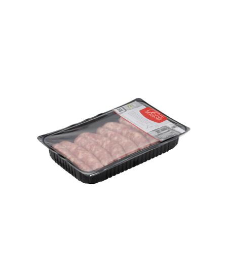 SAUCISSE DE PORC MAISON BEUCHER VPF AU SEL DE GUERANDE SOUS ATMOSPHERE ELABORE EN FRANCE