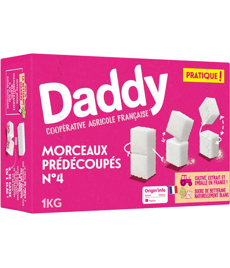 SUCRE  MORCEAUX PREDECOUPE N°4 DADDY 1KG