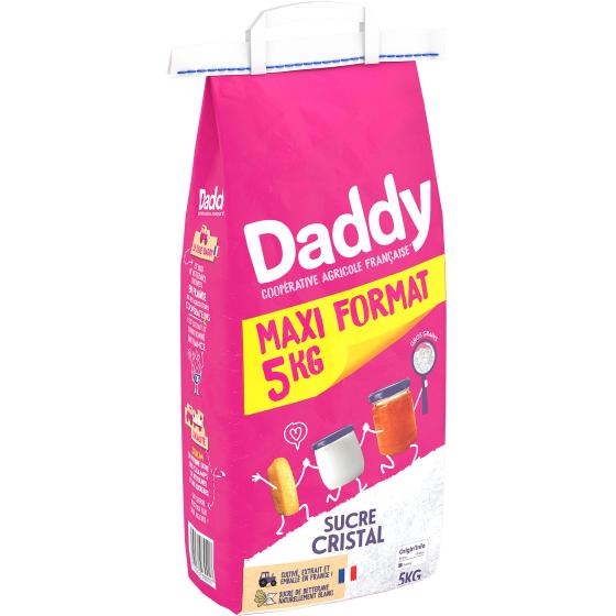 SUCRE CRISTAL DADDY MAXI FORMAT 5KG