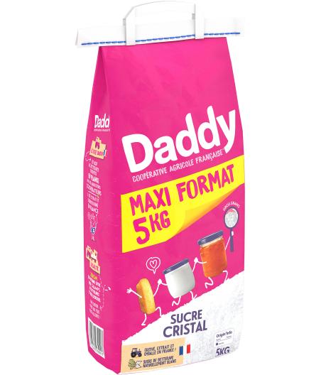 SUCRE CRISTAL DADDY MAXI FORMAT 5KG