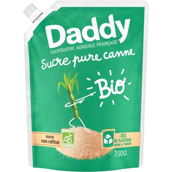 SUCRE PURE CANNE BIO DADDY 750G