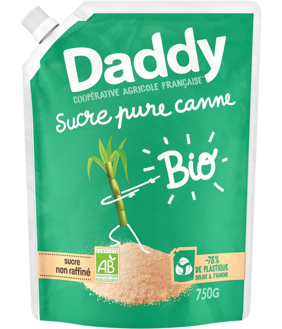 SUCRE PURE CANNE BIO DADDY 750G