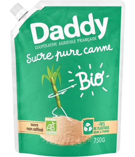 SUCRE PURE CANNE BIO DADDY 750G