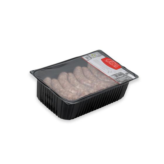 SAUCISSE DE PORC AUX OIGNONS ET MUSCADET MAISON BEUCHER X 20 SOUS ATMOSPHERE ELABORE EN FRANCE