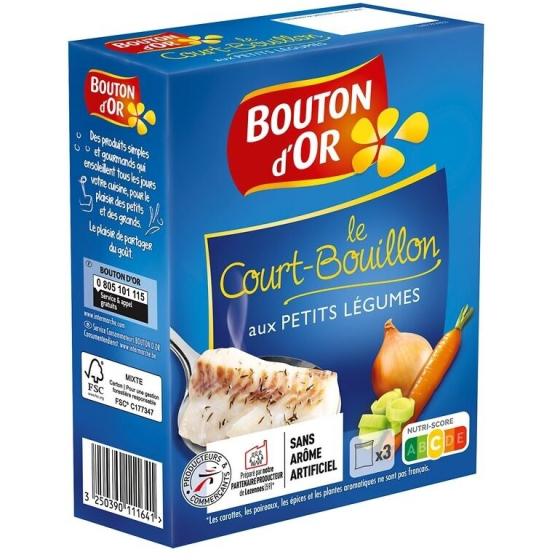 COURT BOUILLON BOUTON D'OR 126G
