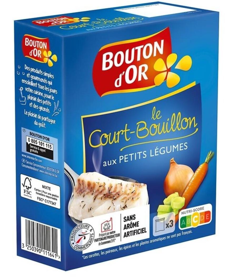 COURT BOUILLON BOUTON D'OR 126G