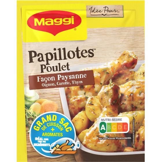 PAPILLOTES POULET FACON PAYSANNE MAGGI 32G