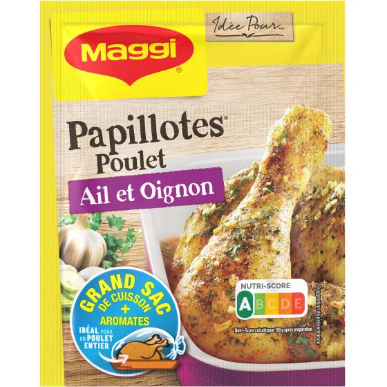 PAPILLOTES POULET AIL OIGNON MAGGI 36G
