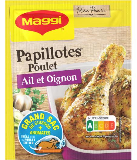 PAPILLOTES POULET AIL OIGNON MAGGI 36G