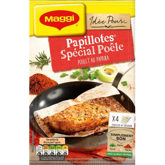 PAPILLOTE SPECIAL POELE PAPRIKA MAGGI 23.2G