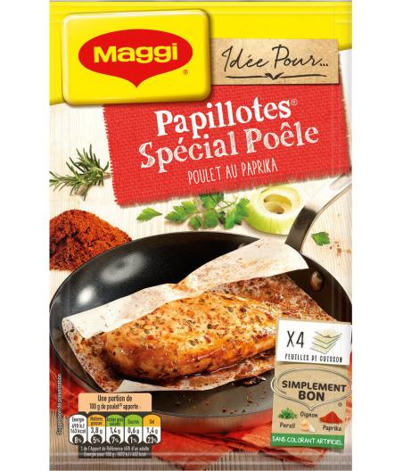 PAPILLOTE SPECIAL POELE PAPRIKA MAGGI 23.2G