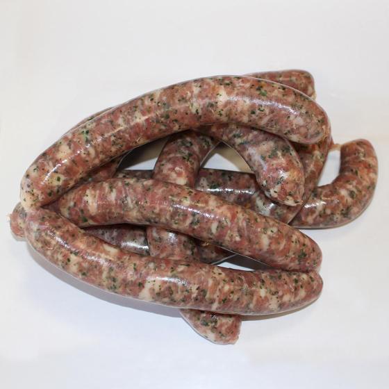 CHIPOLATAS DE PORC VPF AUX HERBES BARQUETTE S.ATMOSPHERE 25X65G ELAB. FRANCE