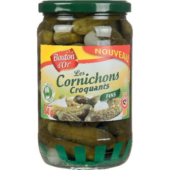 CORNICHONS  BOUTON D'OR  660 G