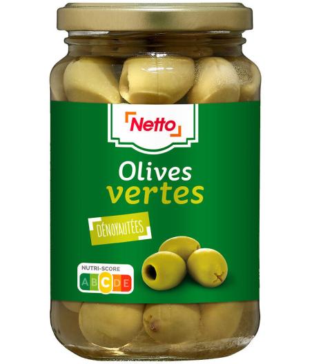 BOCAL 37CL OLIVES VERTES DENOYAUTEES 333 G