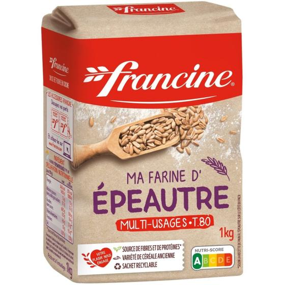 MA FARINE D'EPEAUTRE FRANCINE 1KG