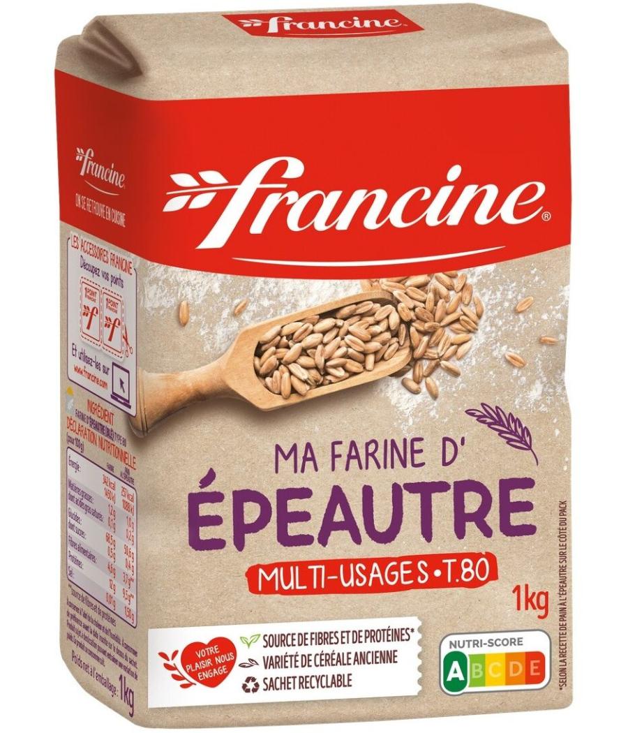 MA FARINE D'EPEAUTRE FRANCINE 1KG