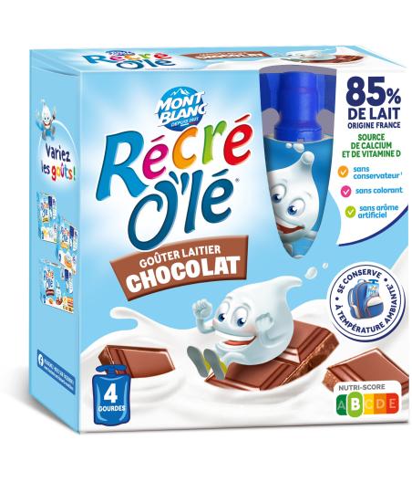 RECRE O'LE GOUTER LAITIER GOURDES CHOCOLAT 340G