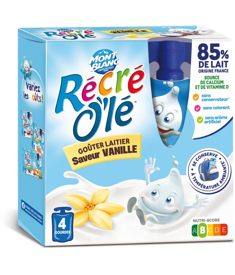 RECRE O'LE SAVEUR VANILLE MONT BLANC 340G