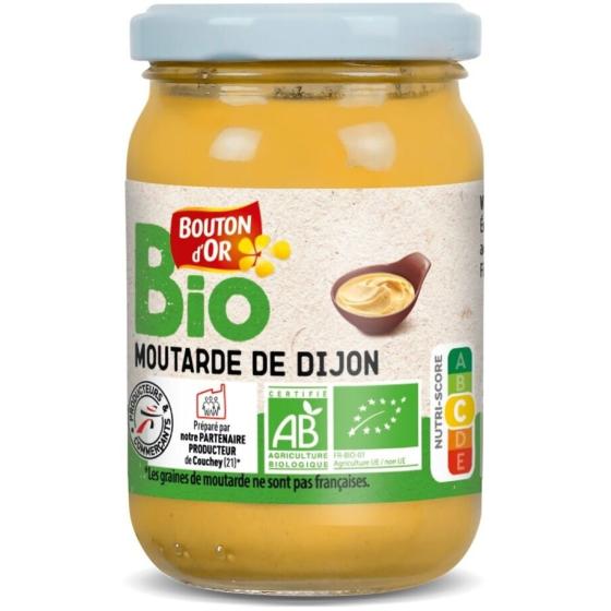 MOUTARDE DE DIJON BIO 200 G