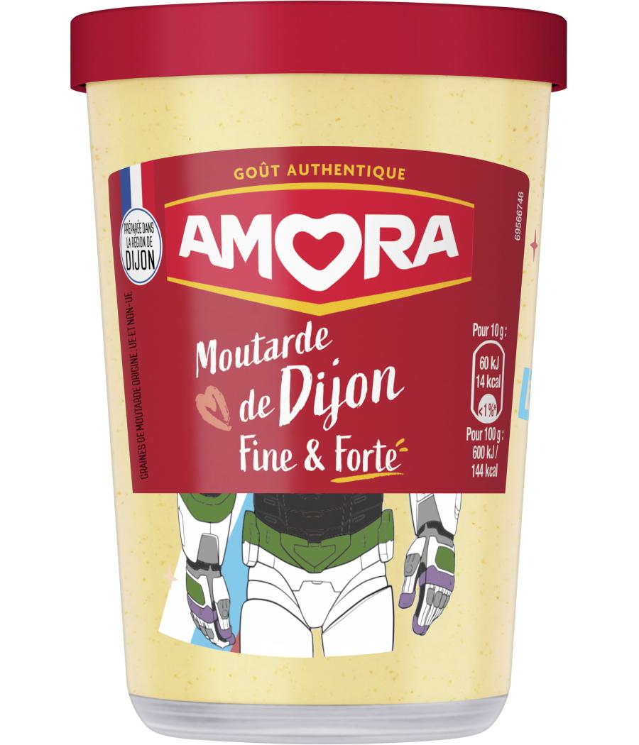 MOUTARDE AMORA DIJON FINE ET FORTE 185G