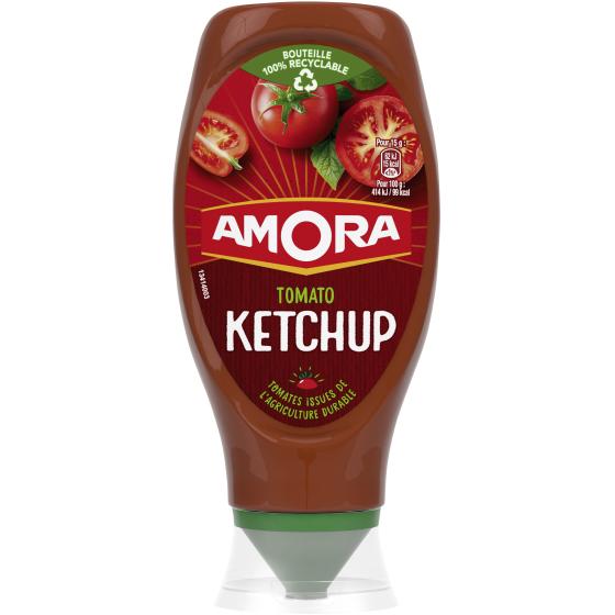 KETCHUP A LA TOMATE AMORA 550G