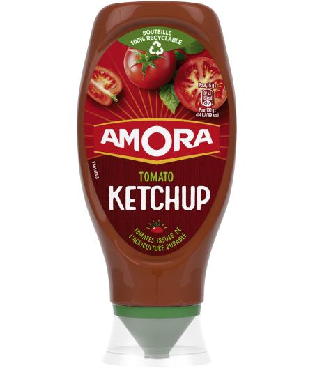 KETCHUP A LA TOMATE AMORA 550G