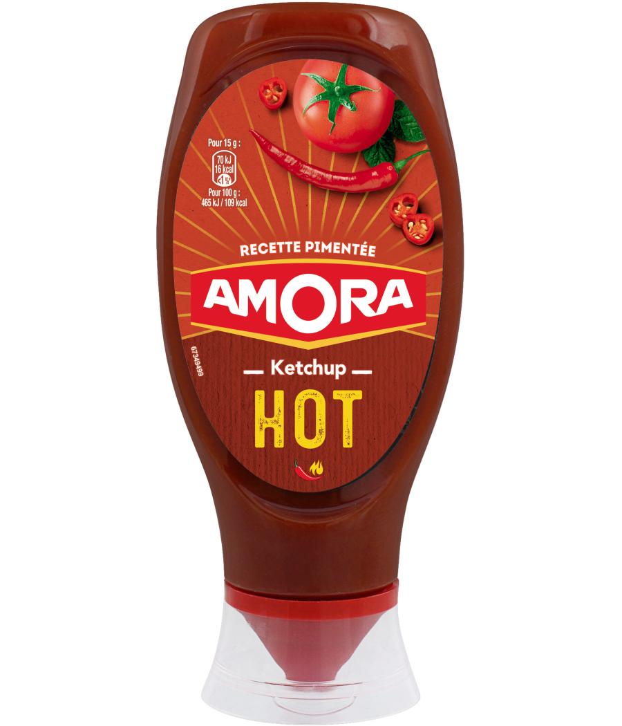 KETCHUP HOT EPICE PIMENT AMORA  450G