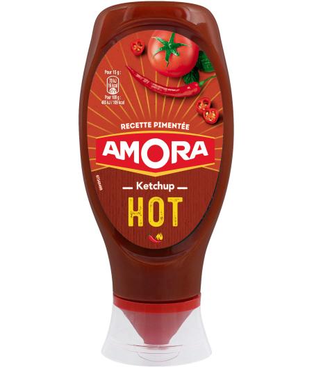 KETCHUP HOT EPICE PIMENT AMORA  450G